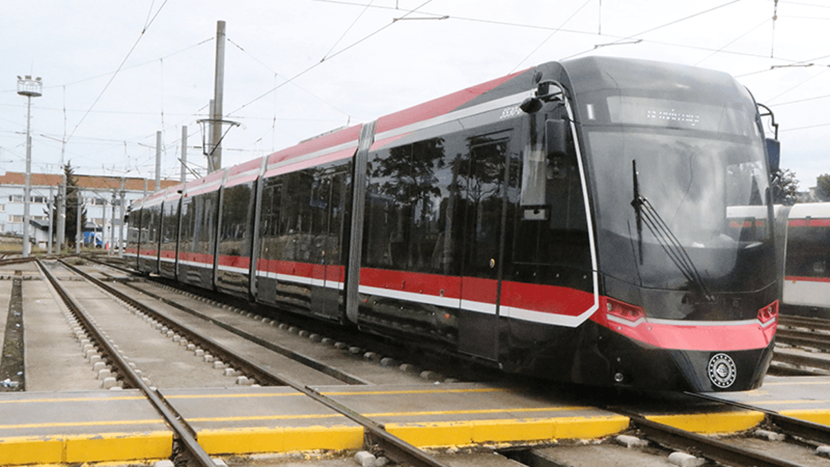 Samsun’un yeni tramvayları yüzde 74 yerli üretim