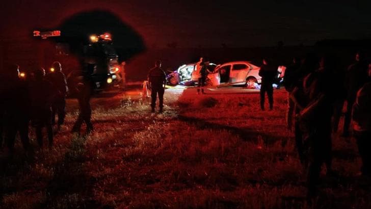 Düğün konvoyunda kaza: 2 ölü, 5 yaralı