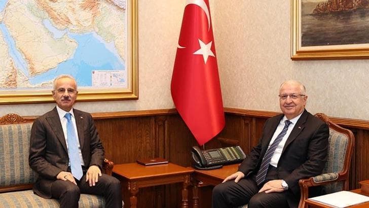 Bakanlar Güler ve Uraloğlu, bir araya geldi