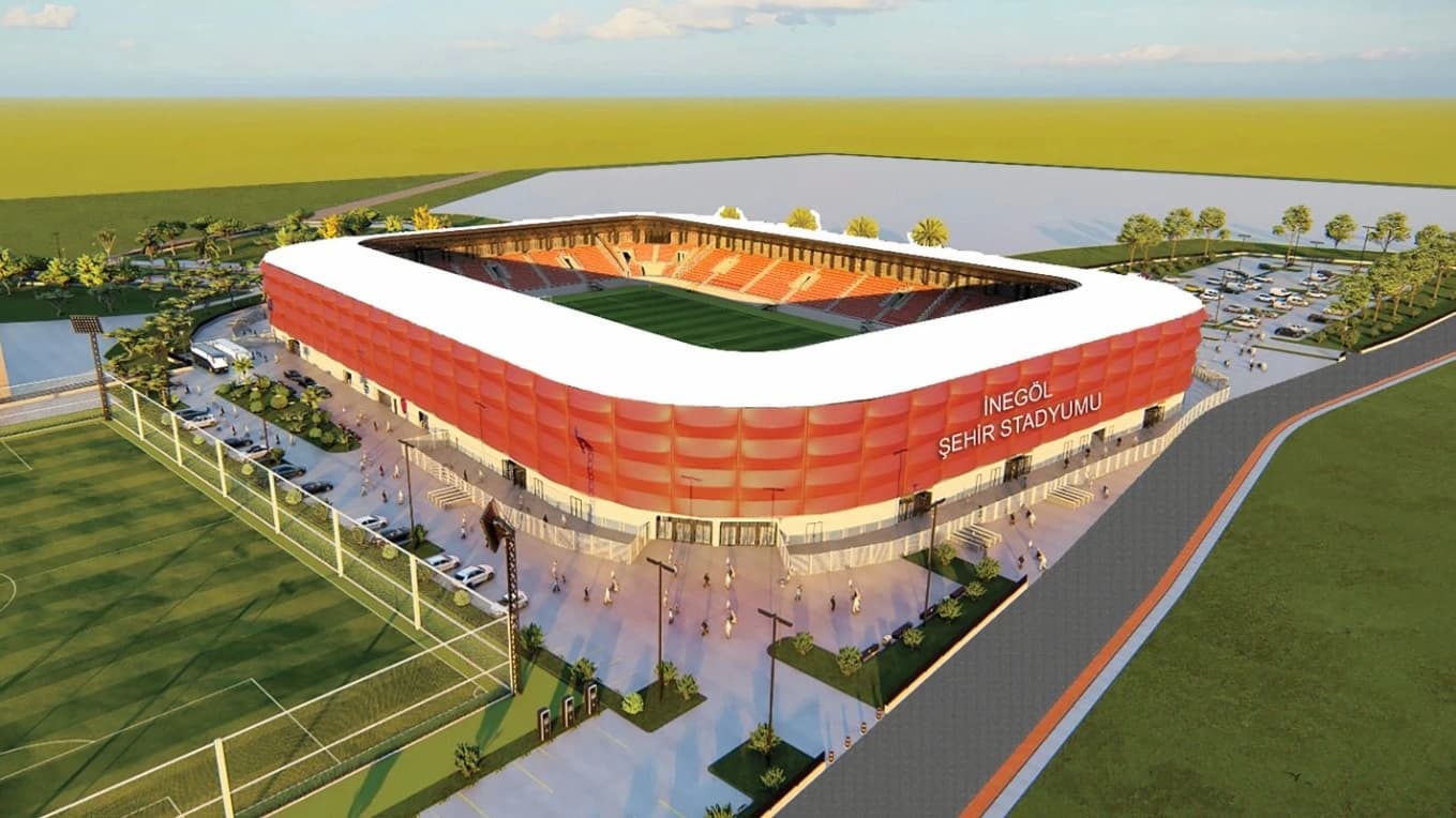 İnegöl’de stadyum yatırımı için imzalar atıldı