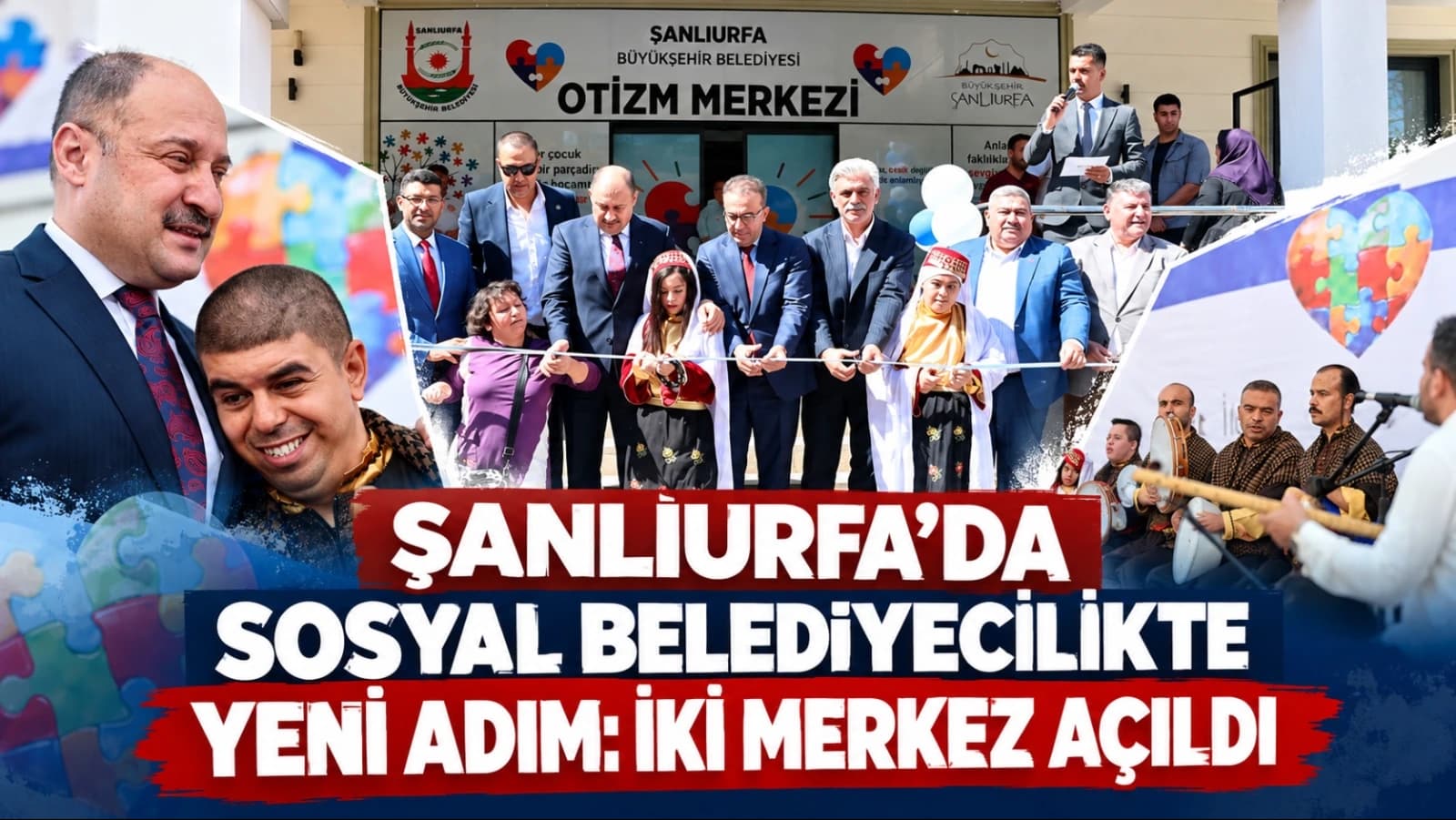 Şanlıurfa’da sosyal belediyecilikte yeni adım: iki merkez açıldı