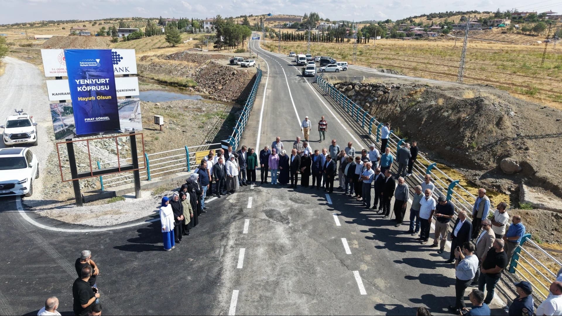 Kahramanmaraş’ta köprü sevinci: Yeni güzergâh hizmette